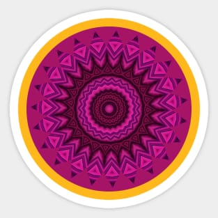 Mandala purple Sticker